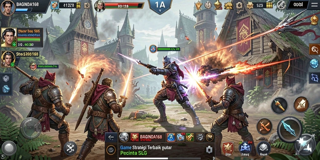 Tampilan gameplay menarik dari BAGINDA168 yang penuh strategi.