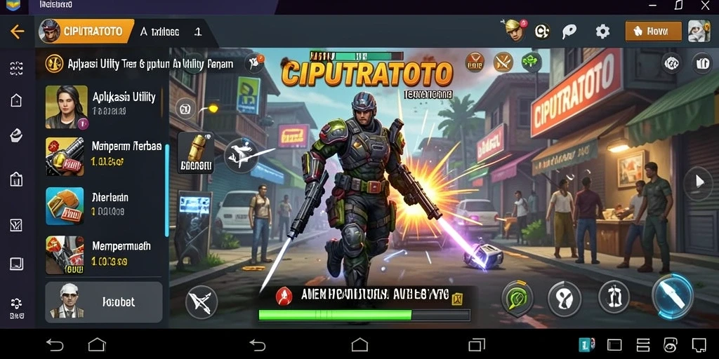 Tampilan antarmuka CIPUTRATOTO yang memudahkan navigasi dan akses cepat.