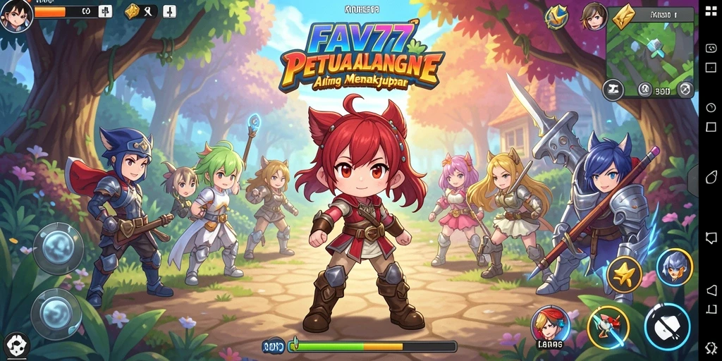 Gameplay seru dan karakter Anime ikonik dalam FAV77.