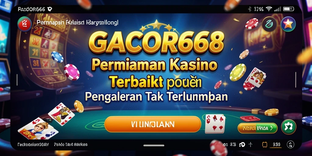 Tampilan gameplay GACOR668 yang menarik dan mengasyikkan.