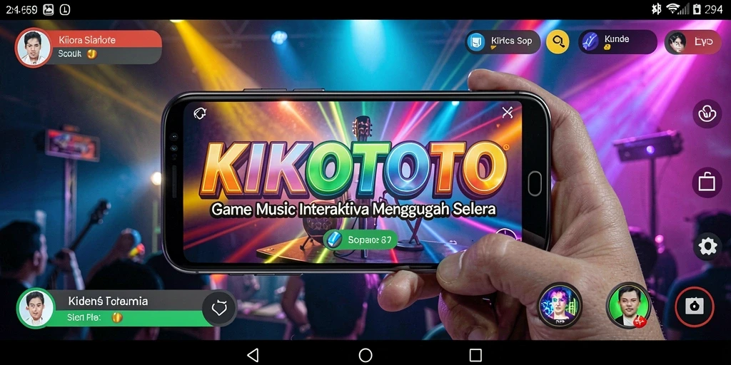 Tampilan gameplay KIKOTOTO yang menarik dan interaktif.