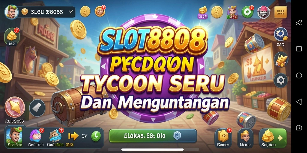 Tampilan gameplay Tycoon yang menegangkan dan seru.