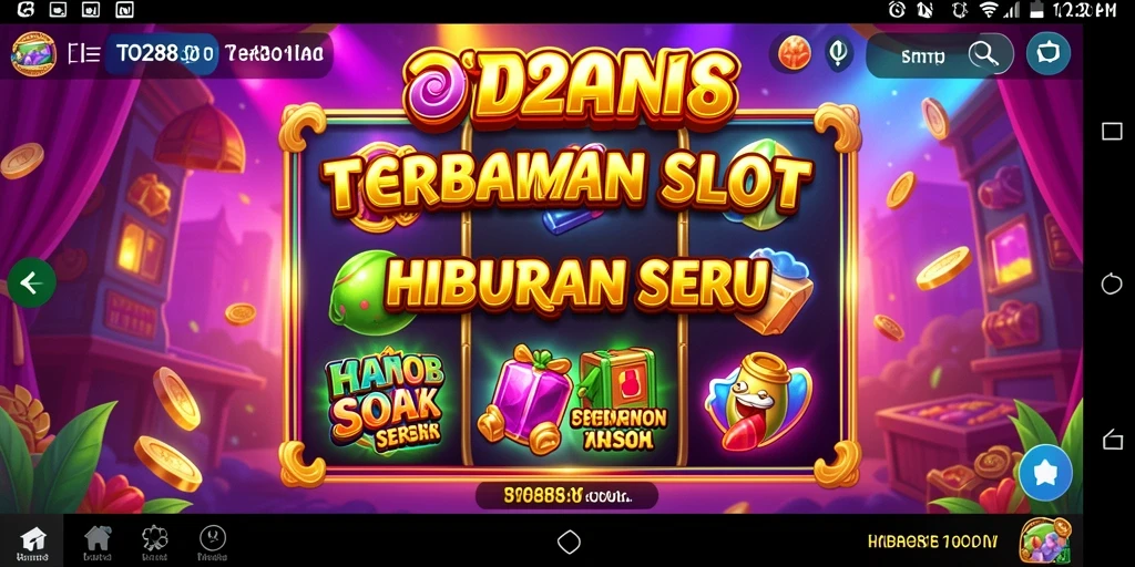 Screenshot TO288 menampilkan gameplay seru dari permainan Slot.